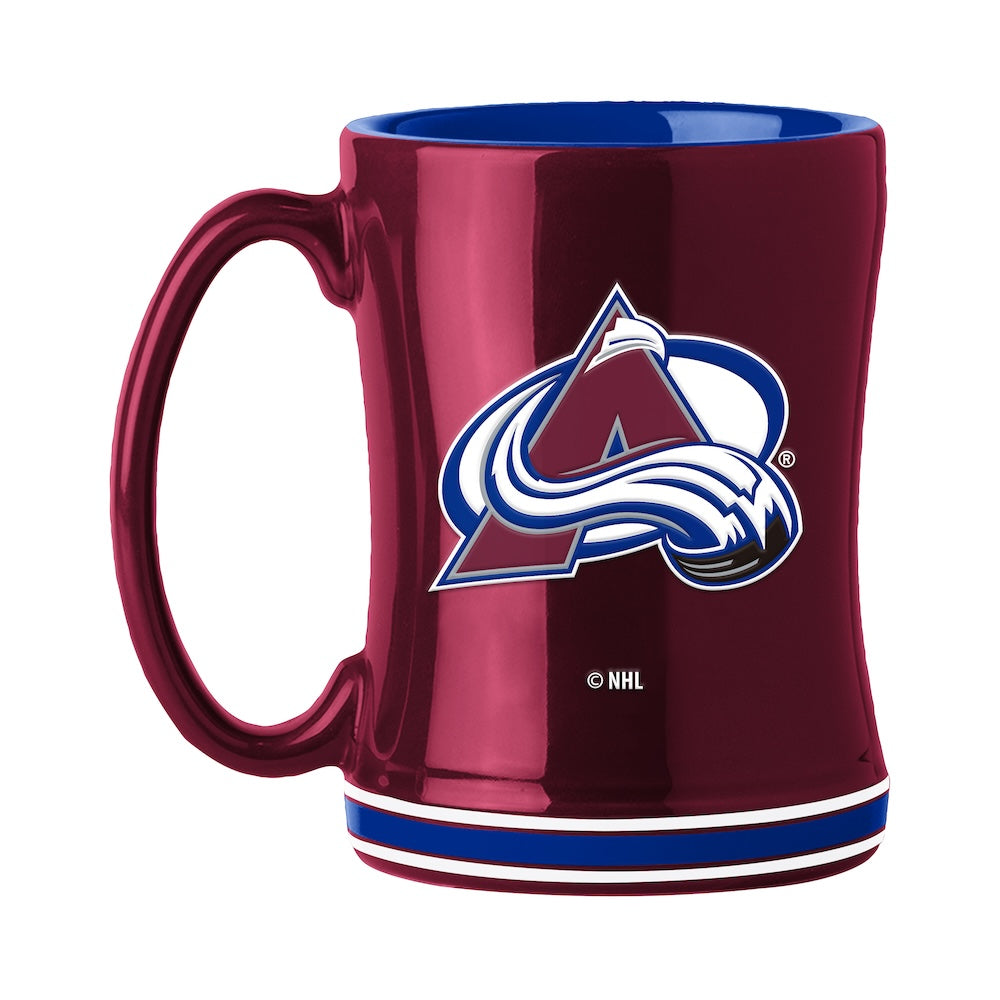 Colorado Avalanche relief coffee mug