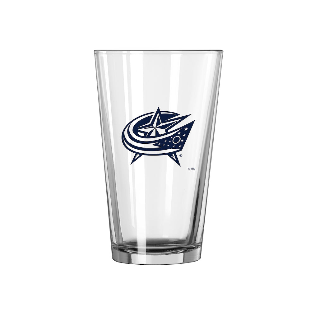 Columbus Blue Jackets pint glass