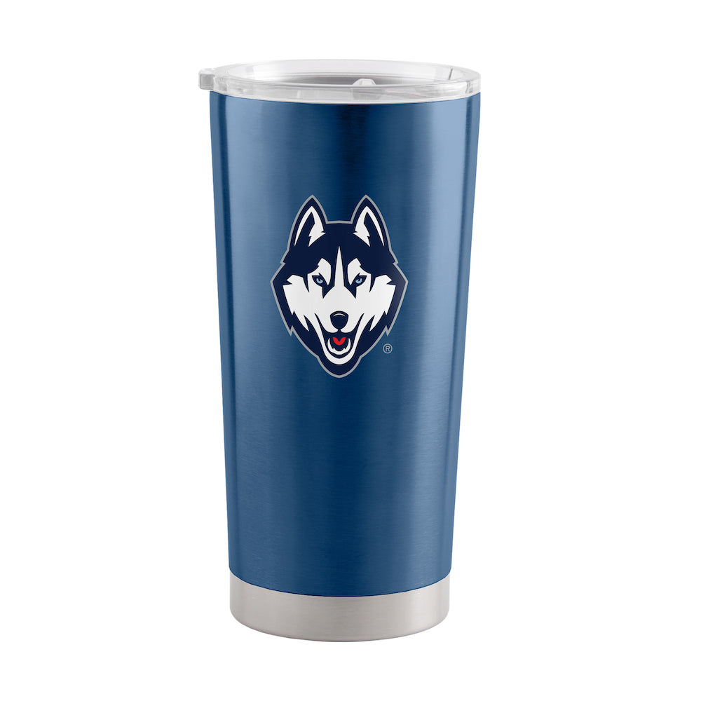 Connecticut Huskies 20 oz stainless steel travel tumbler