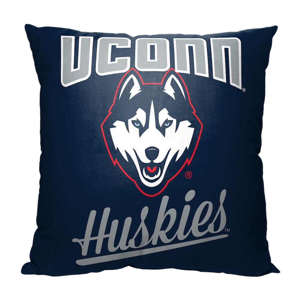 Connecticut Huskies OFFICIAL throw pillow