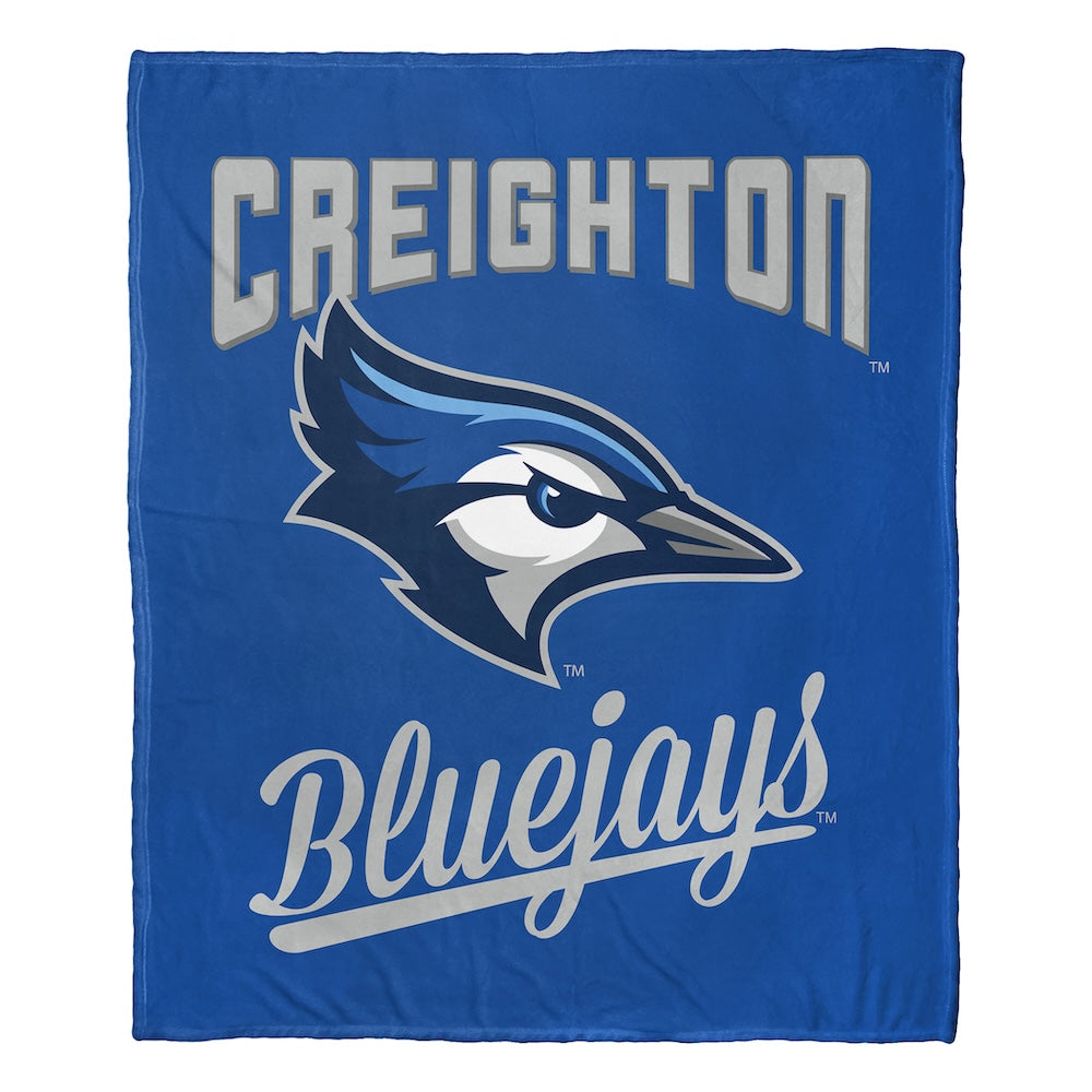 Creighton Blue Jays official silk touch throw blanket
