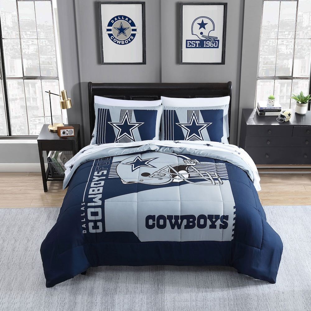 Dallas Cowboys full size bed in a bag