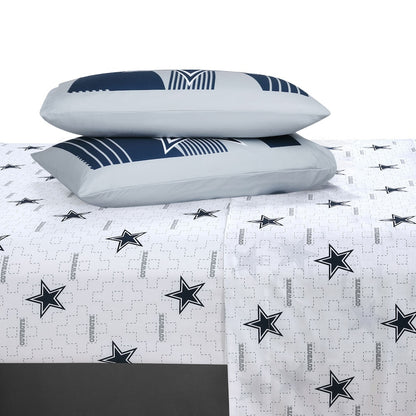 Dallas Cowboys bed in a bag sheets
