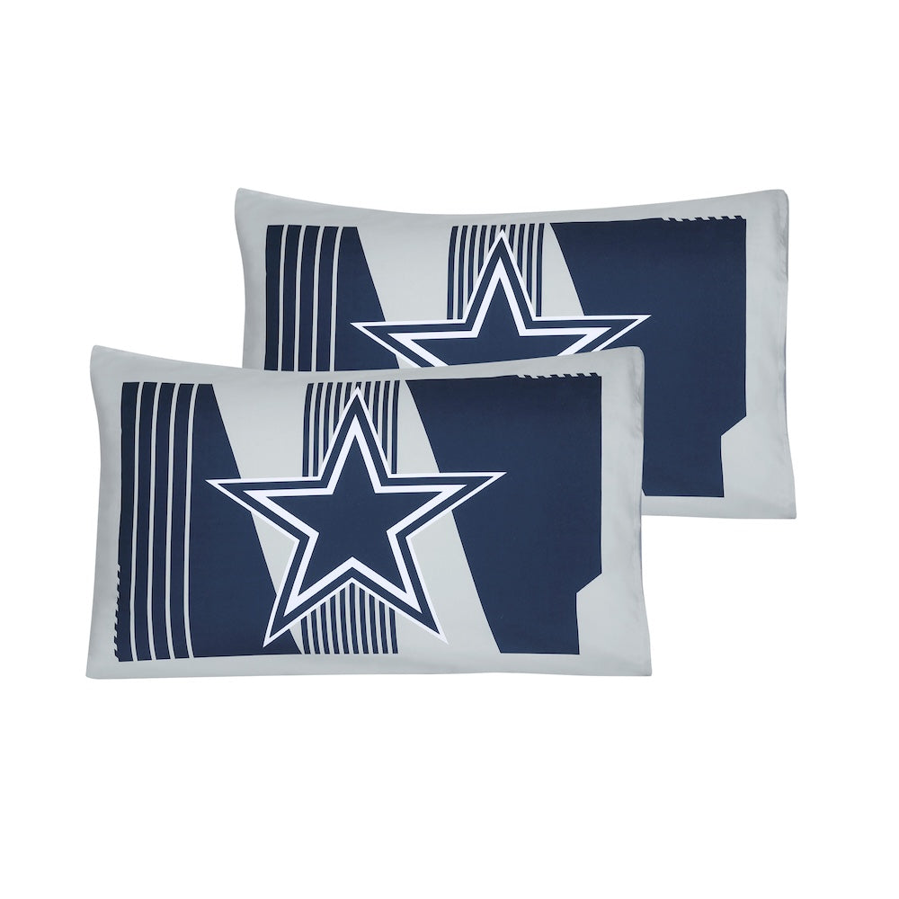 Dallas Cowboys pillow shams