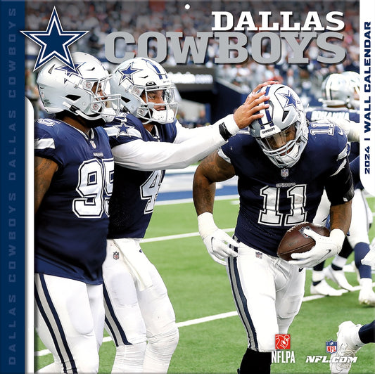 Dallas Cowboys Team Photos Wall Calendar