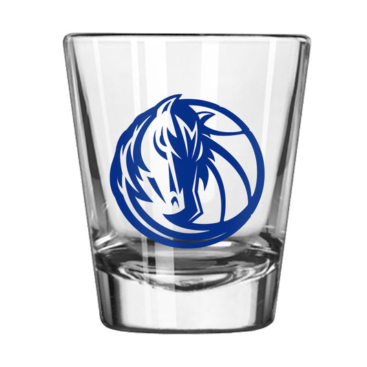 Dallas Mavericks shot glass