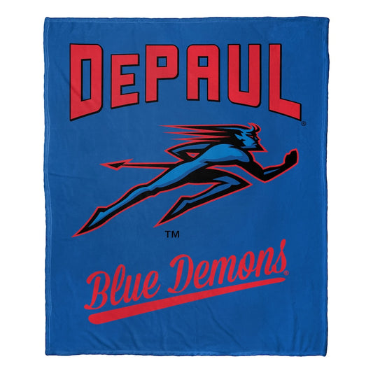 DePaul Blue Demons official silk touch throw blanket