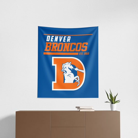 Denver Broncos Premium Throwback Wall Hanging