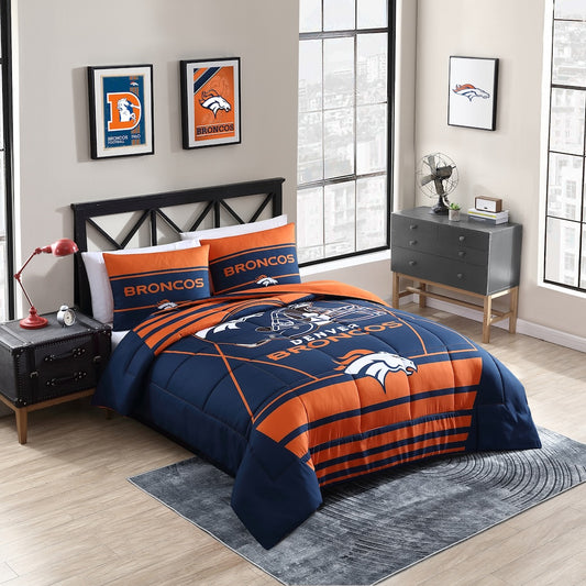 Denver Broncos queen size comforter set