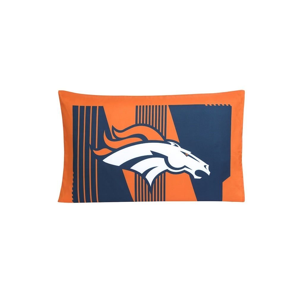 Denver Broncos pillow sham