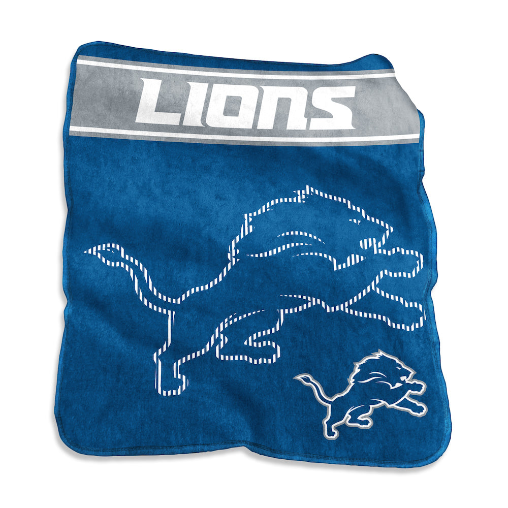 Detroit Lions Large Raschel blanket