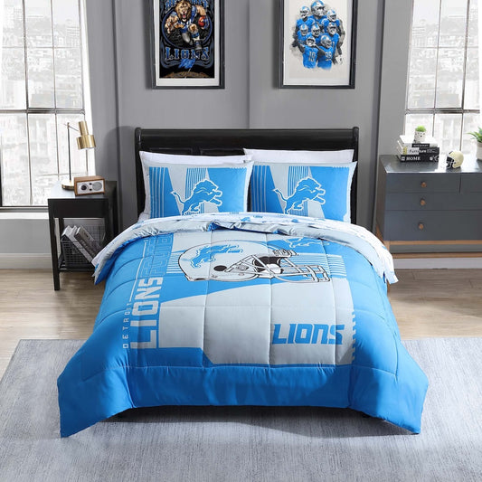 Detroit Lions full size bed in a bag