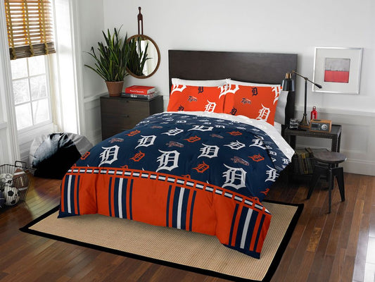 Detroit Tigers full size bed in a bag