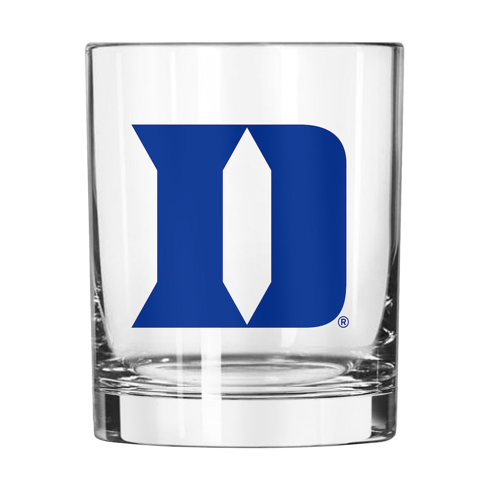 Buy NCAA Duke Blue Devils 14 oz Gameday Rocks Glass Set (2 glasses ...
