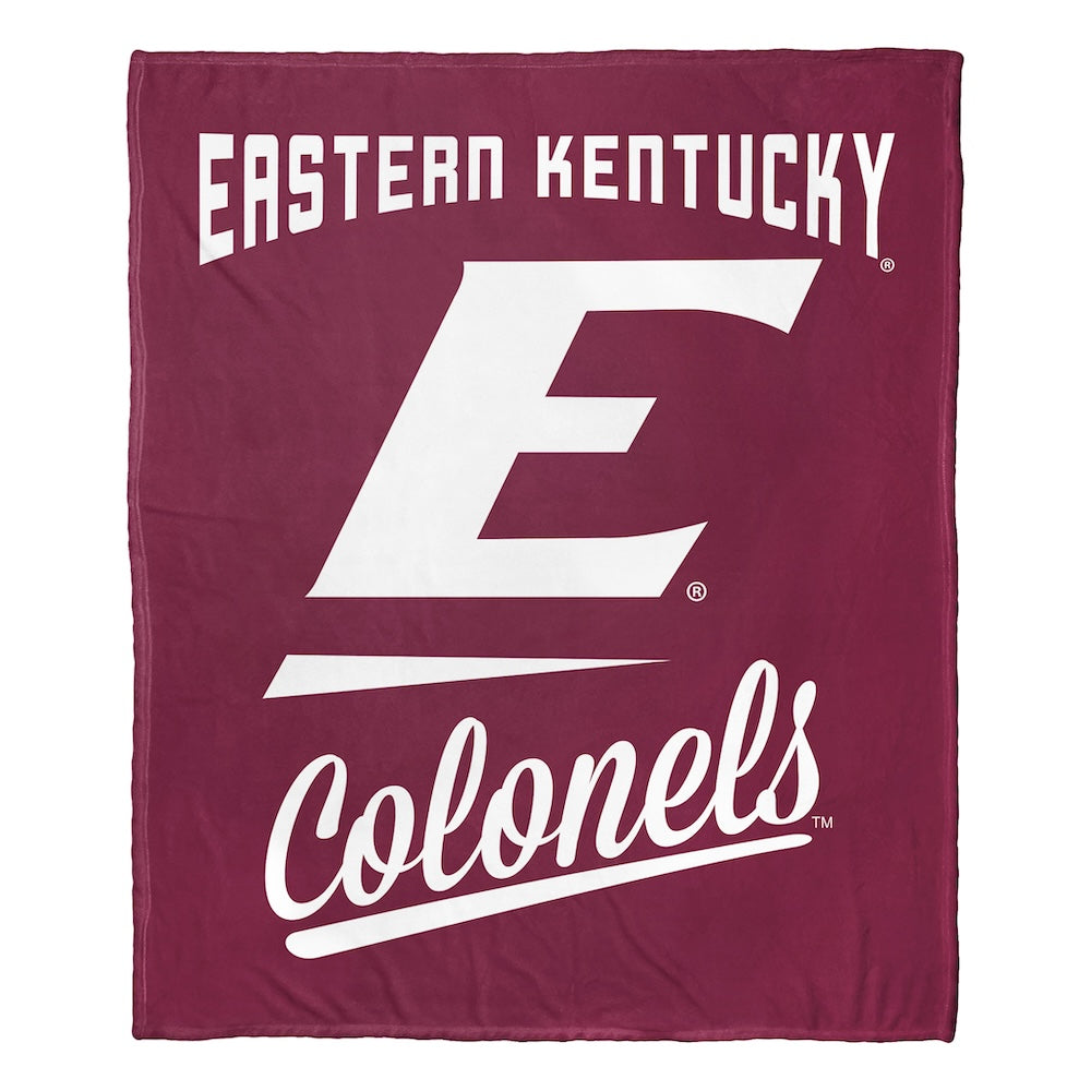 Eastern Kentucky Colonels official silk touch throw blanket