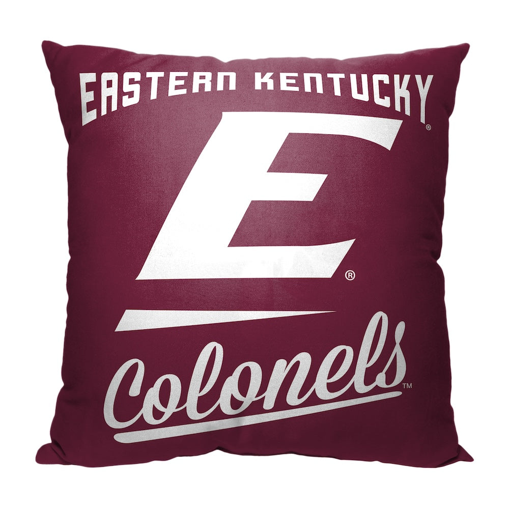 Eastern Kentucky Colonels OFFICIAL throw pillow