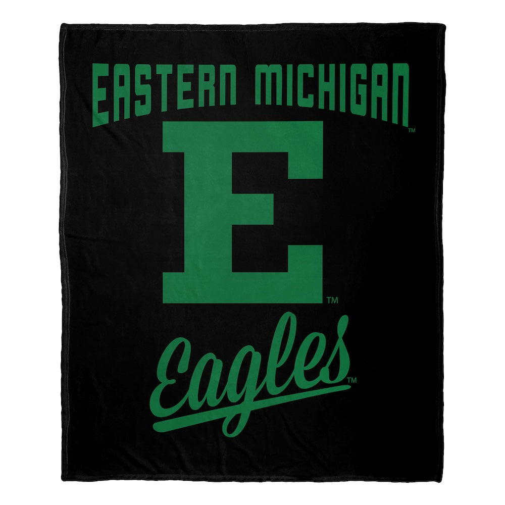Eastern Michigan Eagles official silk touch throw blanket