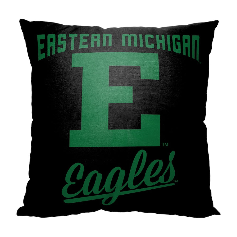 Eastern Michigan Eagles OFFICIAL throw pillow