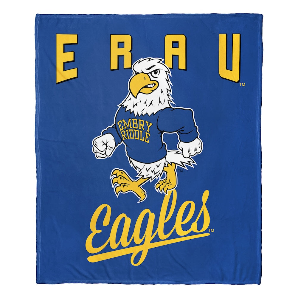 Embry Riddle Eagles official silk touch throw blanket