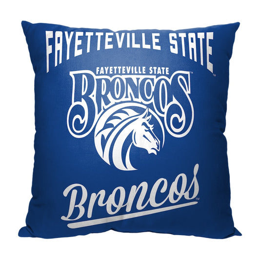 Fayetteville State Broncos OFFICIAL throw pillow