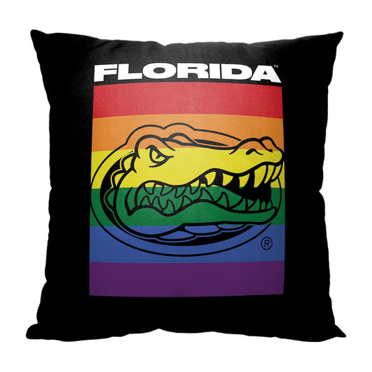 Florida Gators PRIDE throw pillow