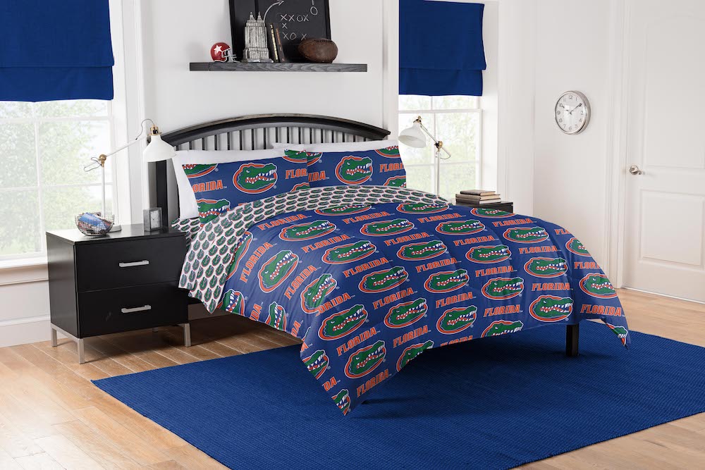 Florida Gators queen size bed in a bag