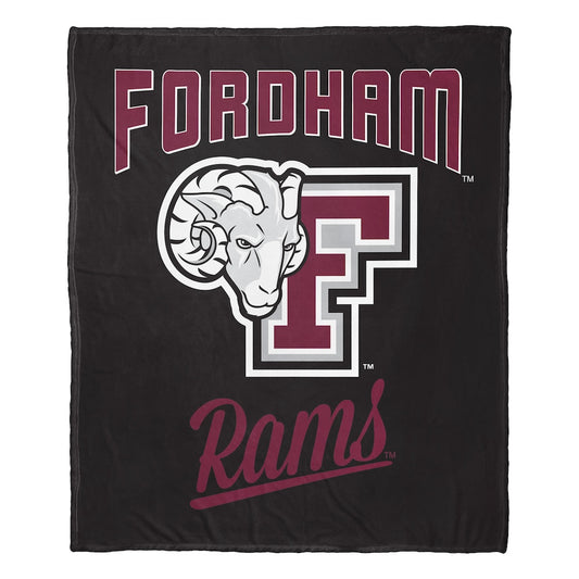 Fordham Rams official silk touch throw blanket