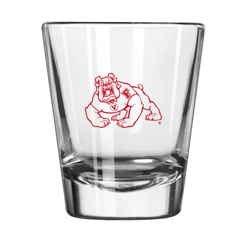 Fresno State Bulldogs shot glass