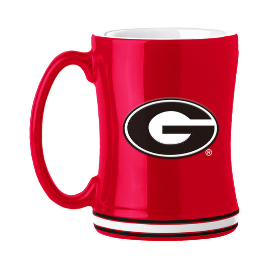 Georgia Bulldogs relief coffee mug