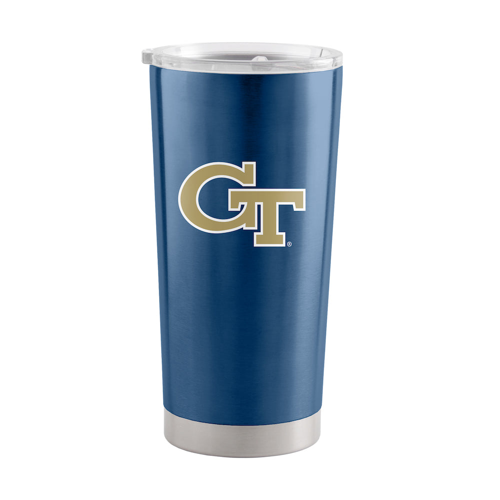 Georgia Tech Yellow Jackets 20 oz stainless steel travel tumbler