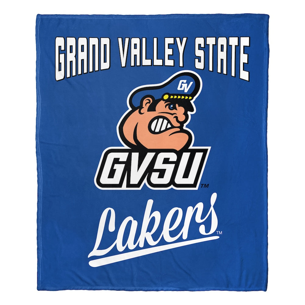Grand Valley State Lakers official silk touch throw blanket
