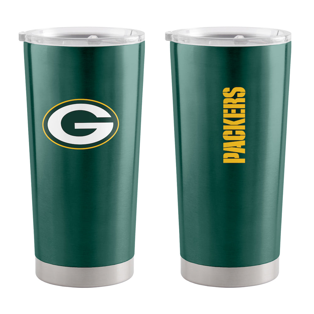 Green Bay Packers 20 oz stainless steel travel tumbler