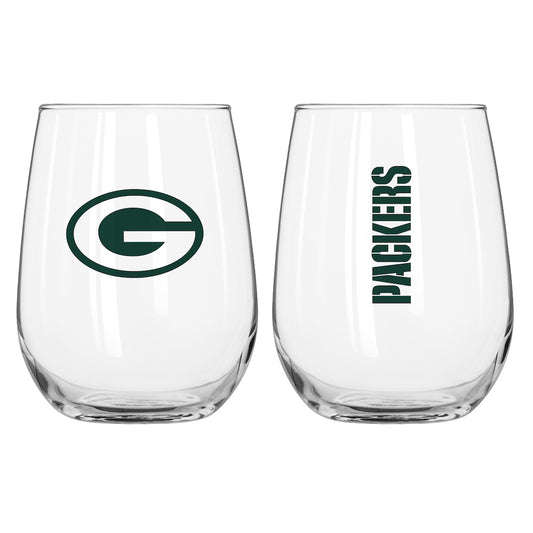 Green Bay Packers Stemless Wine Glass