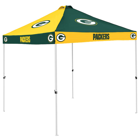 Green Bay Packers checkerboard canopy