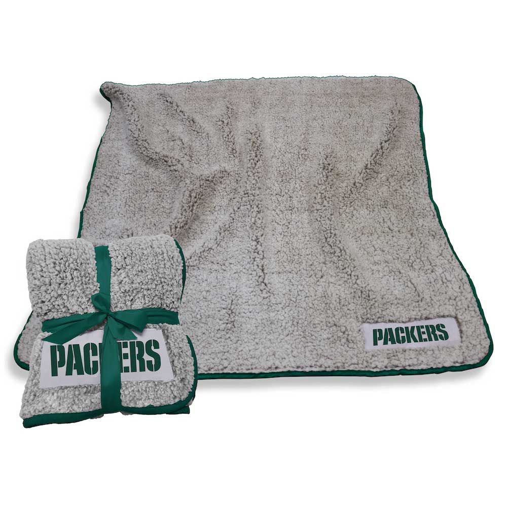 Green Bay Packers Frosty Fleece blanket