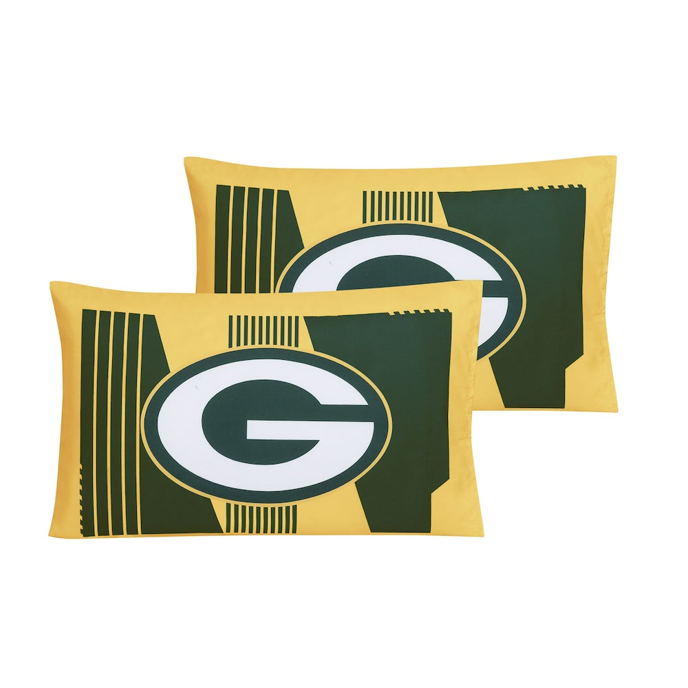 Green Bay Packers pillow shams