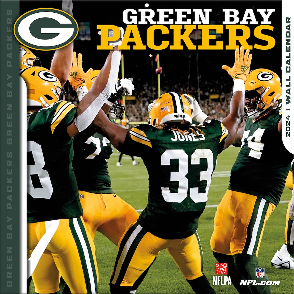 Buy NFL Green Bay Packers 2024 Photo Team Wall Calendar ProFootballStuff