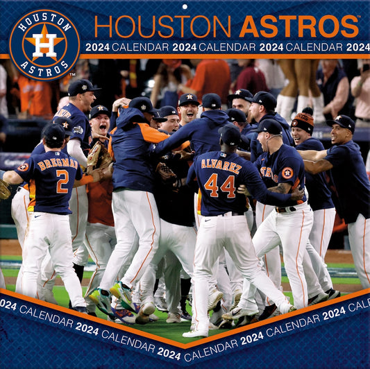 Houston Astros Team Photos Wall Calendar