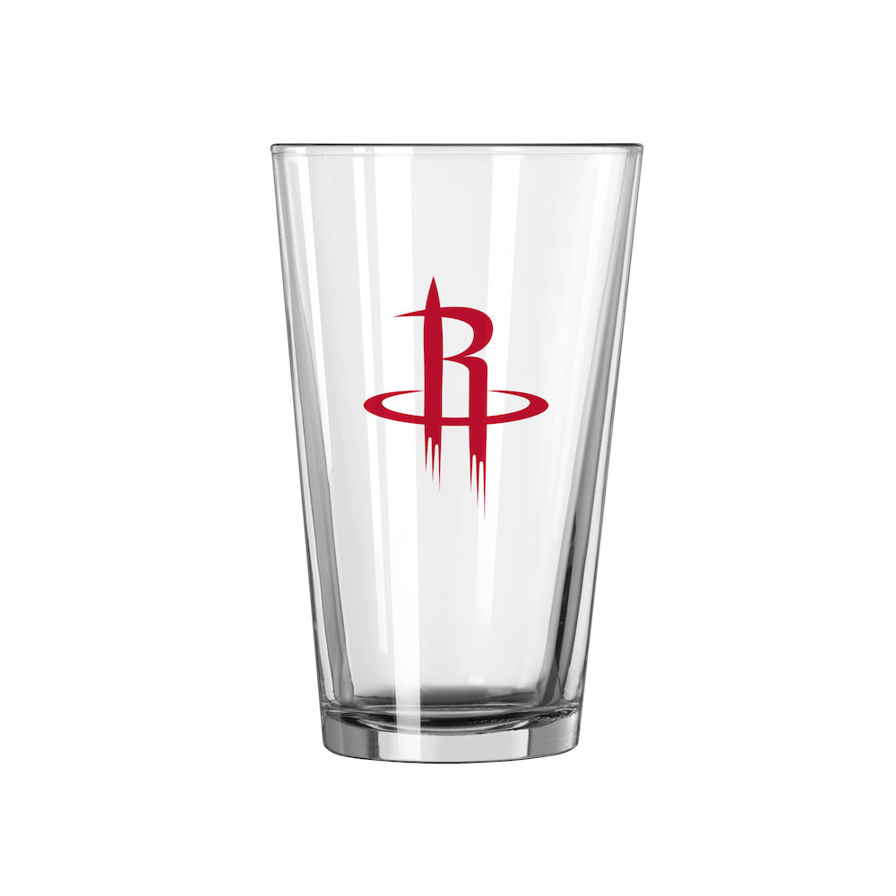 Houston Rockets pint glass