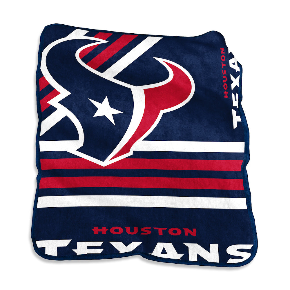Houston Texans Raschel throw blanket