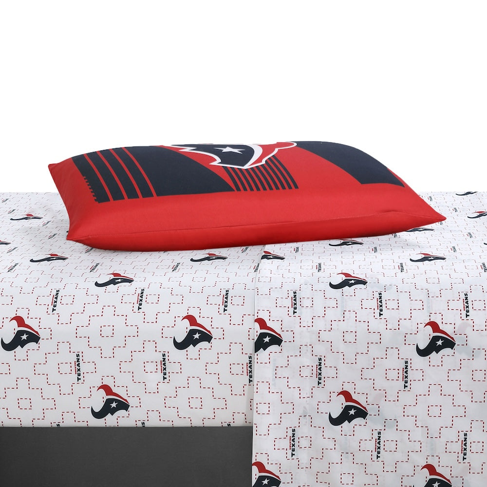 Houston Texans twin bedding set sheets