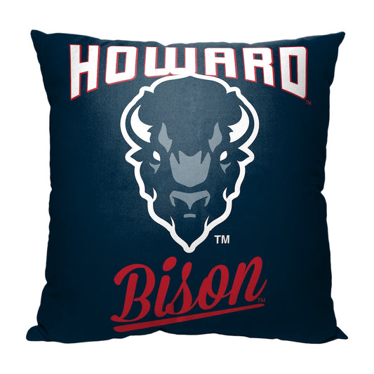 Howard Bison OFFICIAL throw pillow