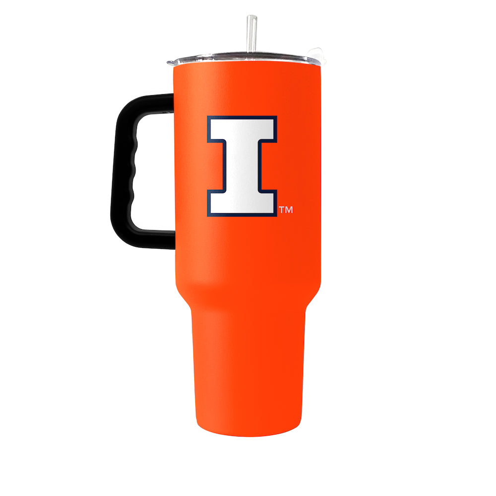 Illinois Fighting Illini 40 oz travel tumbler