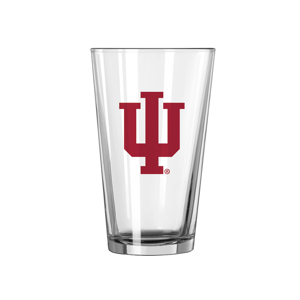 Indiana Hoosiers pint glass
