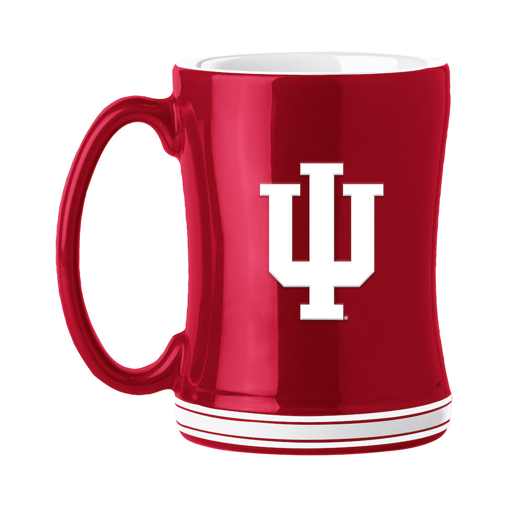 Indiana Hoosiers relief coffee mug