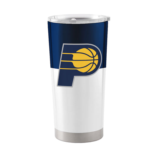 Indiana Pacers 20 oz color block travel tumbler