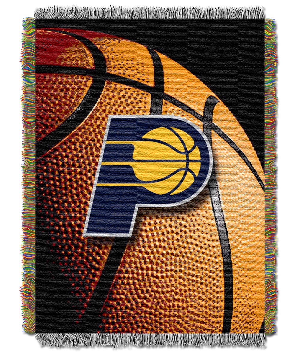 Indiana Pacers woven photo tapestry