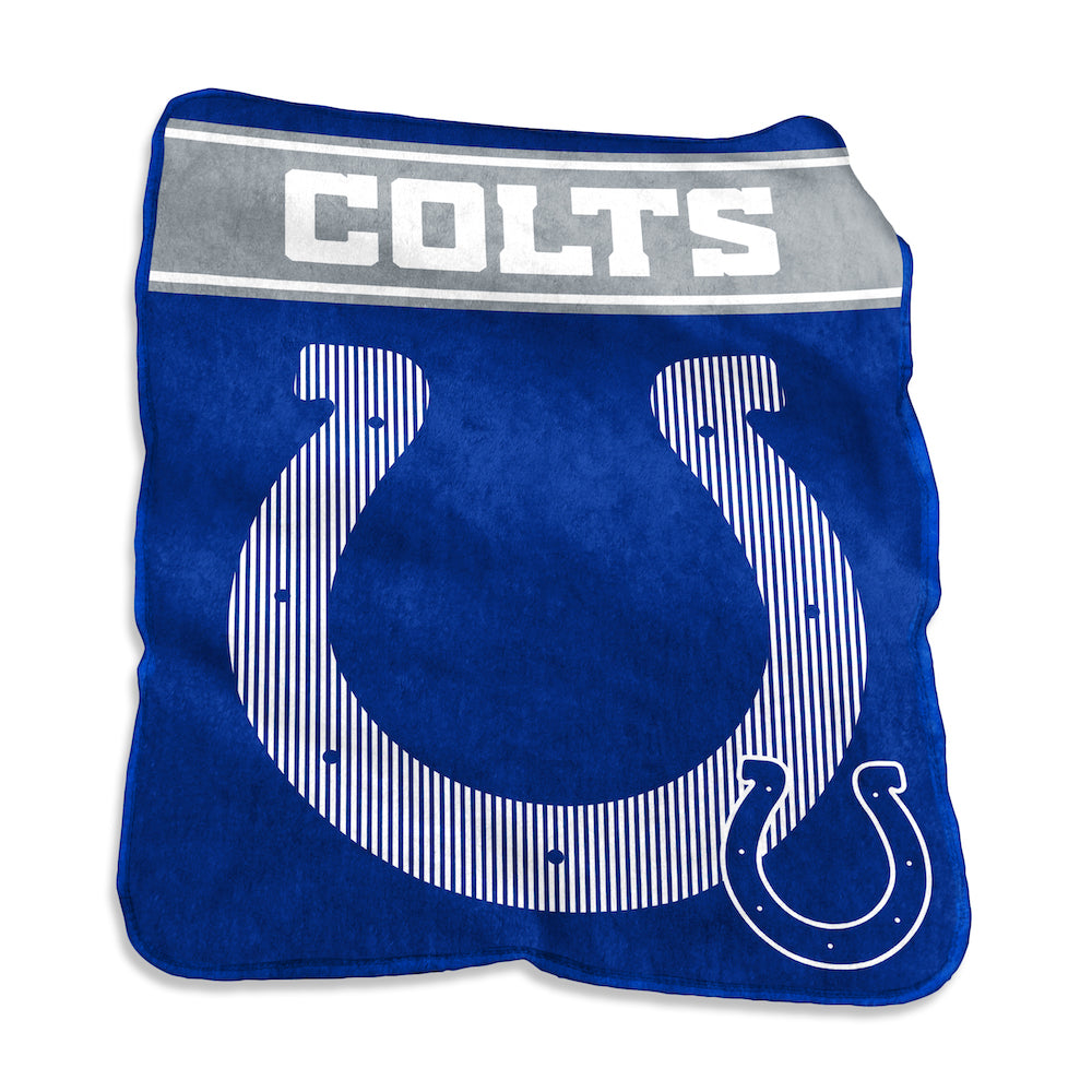 Indianapolis Colts Large Raschel blanket