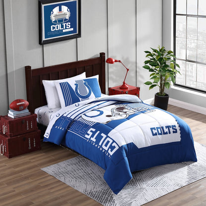 Indianapolis Colts twin size bed in a bag