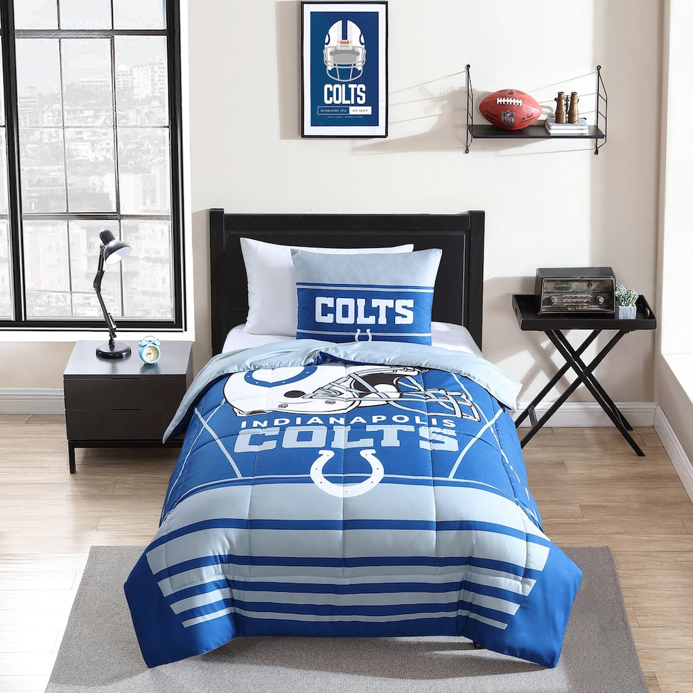 Indianapolis Colts twin size comforter set
